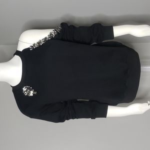RHINESTONE ACCENT TOP ( GRACIA)